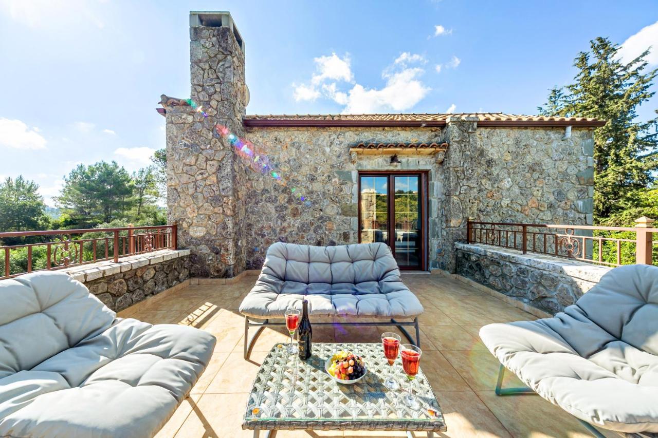 Filia Stone Villa Gouvia Ngoại thất bức ảnh