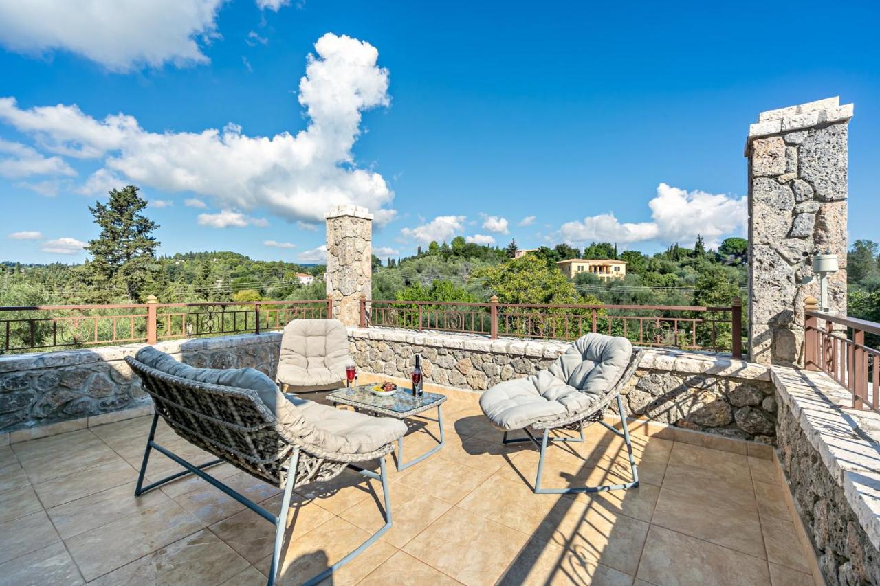 Filia Stone Villa Gouvia Ngoại thất bức ảnh