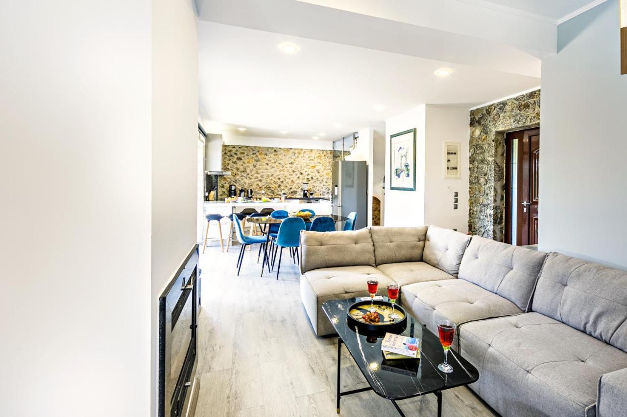 Filia Stone Villa Gouvia Ngoại thất bức ảnh