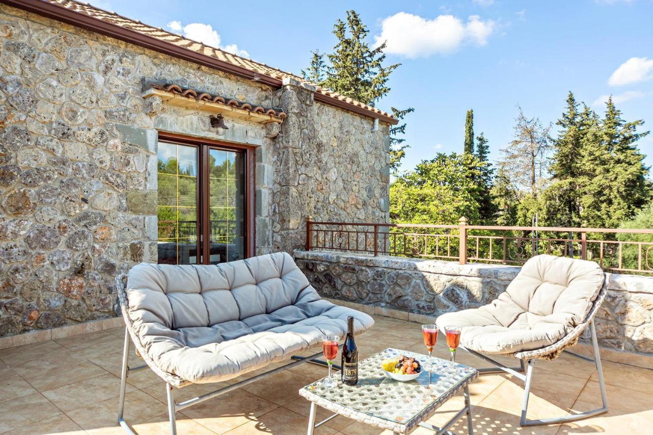 Filia Stone Villa Gouvia Ngoại thất bức ảnh