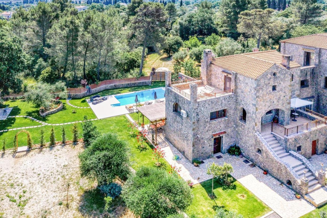 Filia Stone Villa Gouvia Ngoại thất bức ảnh
